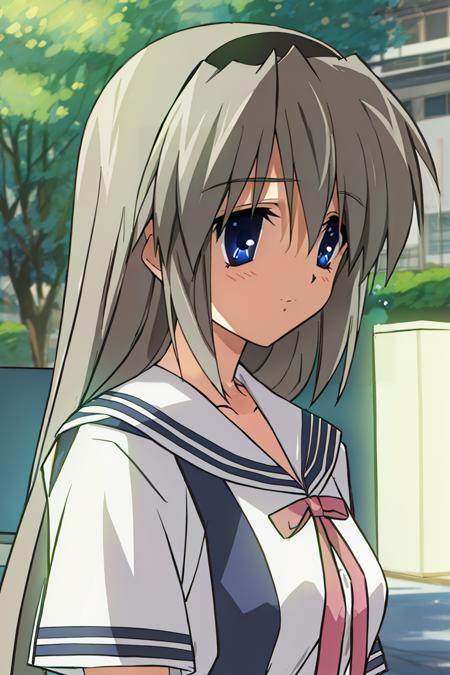 01600-1592406883-Best quality,masterpiece,ultra high res,summer_uniform,sakagami_tomoyo,upper body,.png